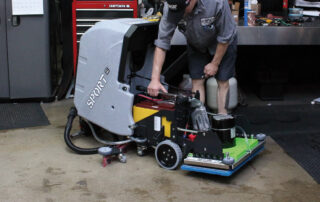 Scheuersaugmaschine Sport - Wartung